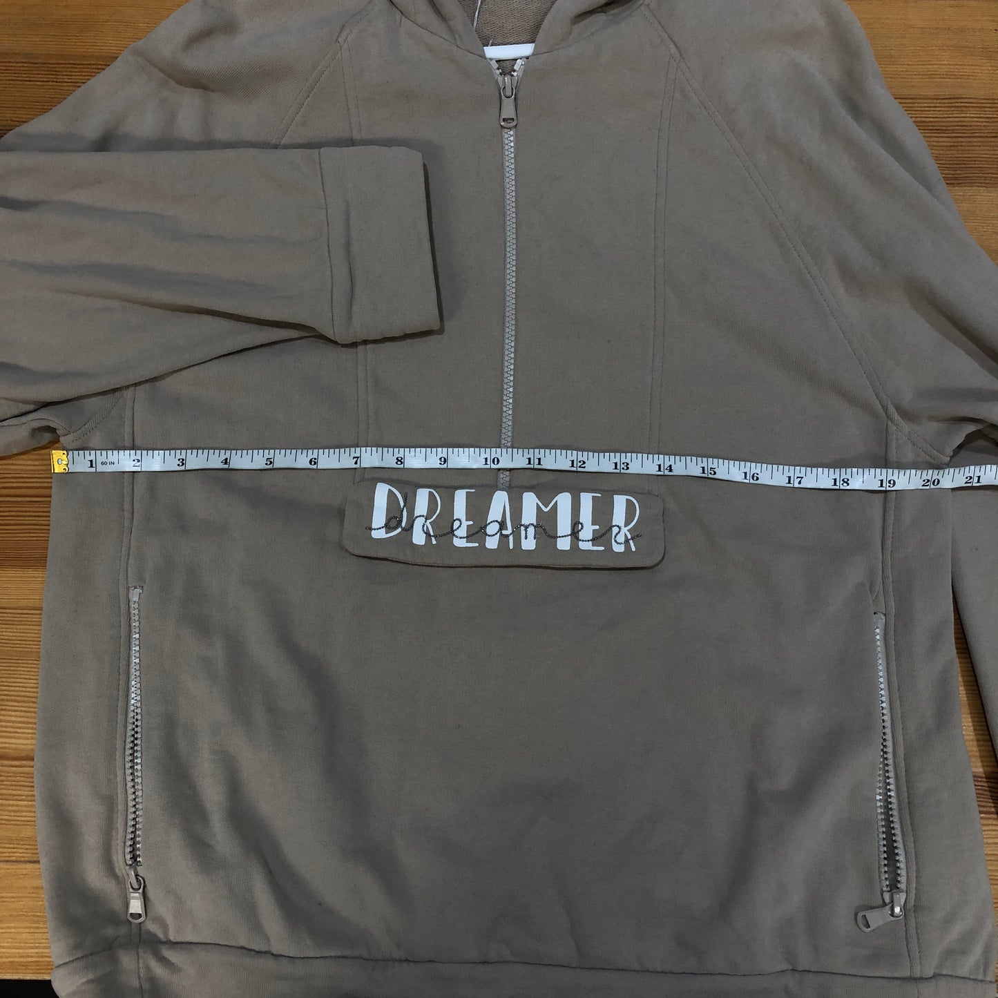 Brunello Cucinelli Biscotti Camel Zip Hoodie Size M