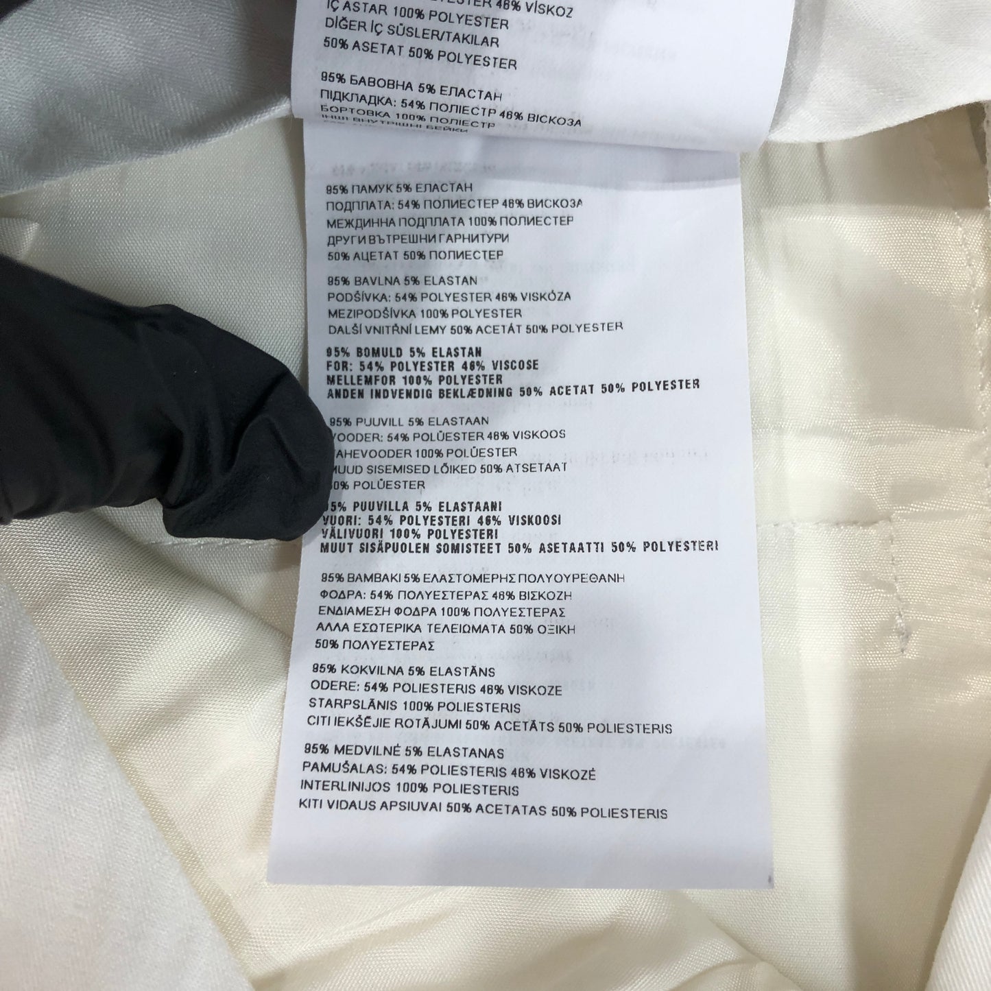 Miu Miu White Cotton-Blend Cropped Trousers Size 38