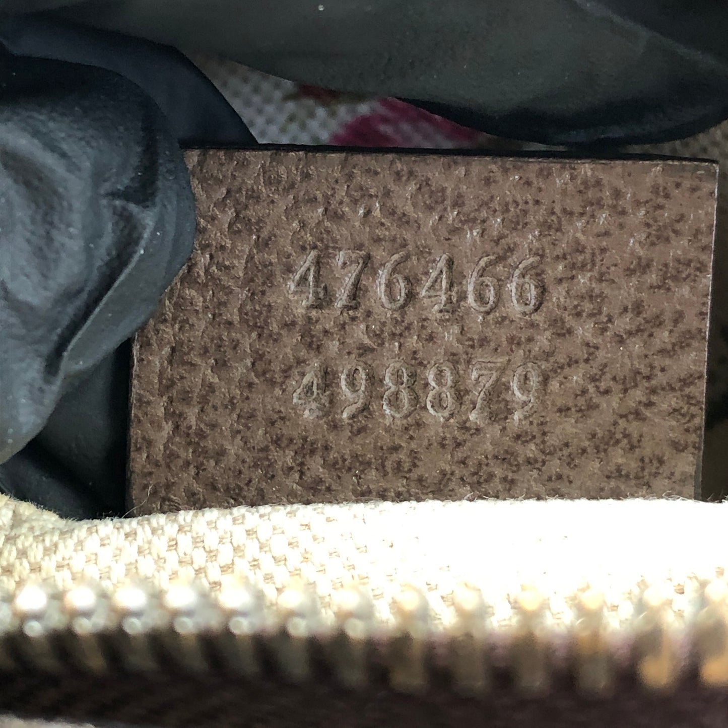 Gucci Beige/Brown GG Supreme Canvas Camera Bag