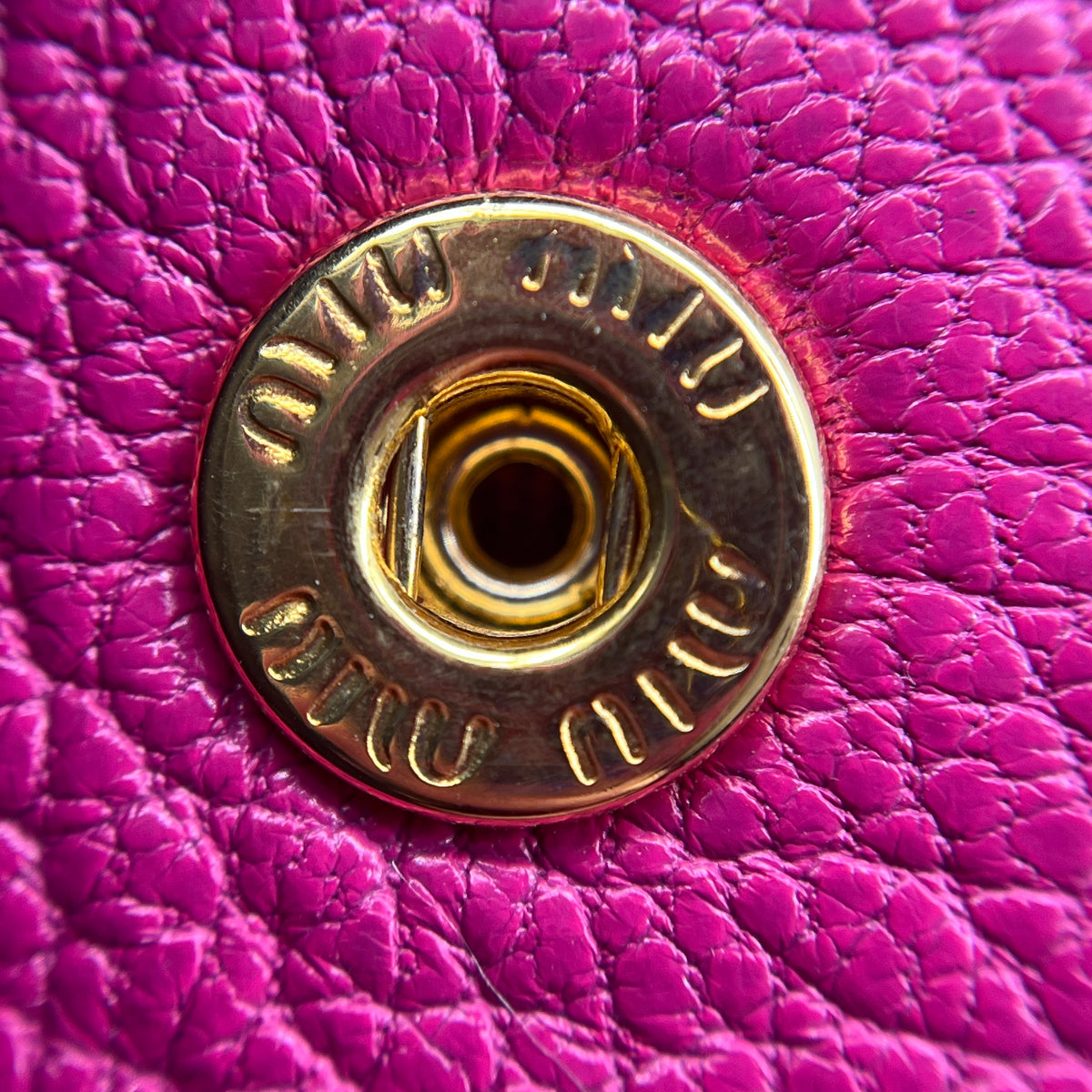 Miu Miu Hot Pink Long Wallet