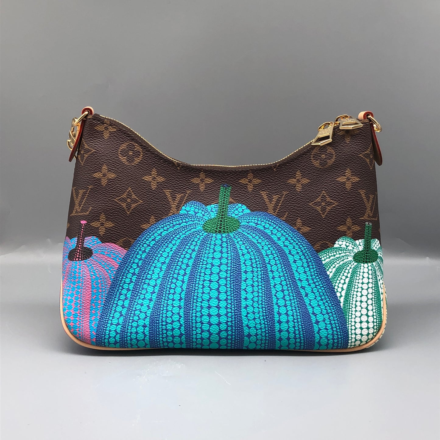 Louis Vuitton x Yayoi Kusama Monogram Pumpkin Boulogne MM Bag