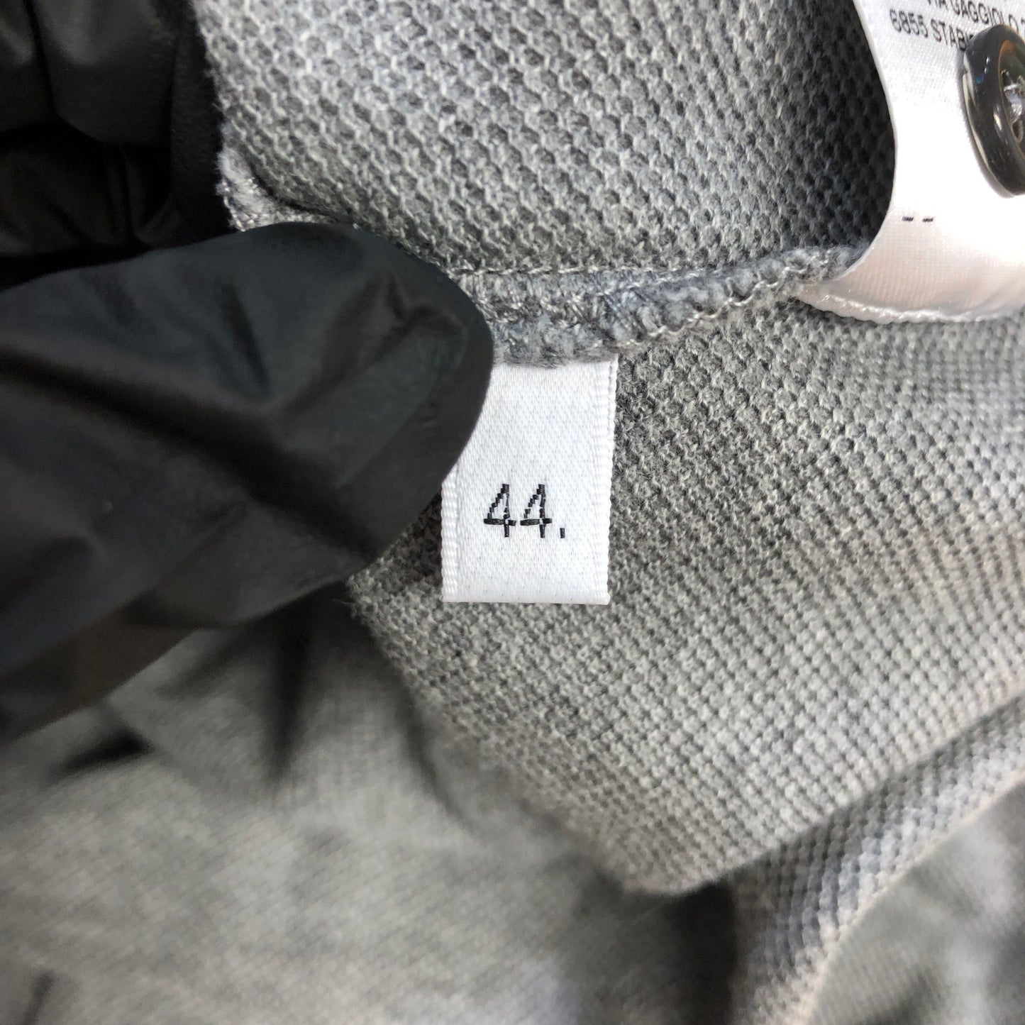 Thom Browne 4-Bar 2003 Long Sleeve Polo Shirt Size 44 Grey
