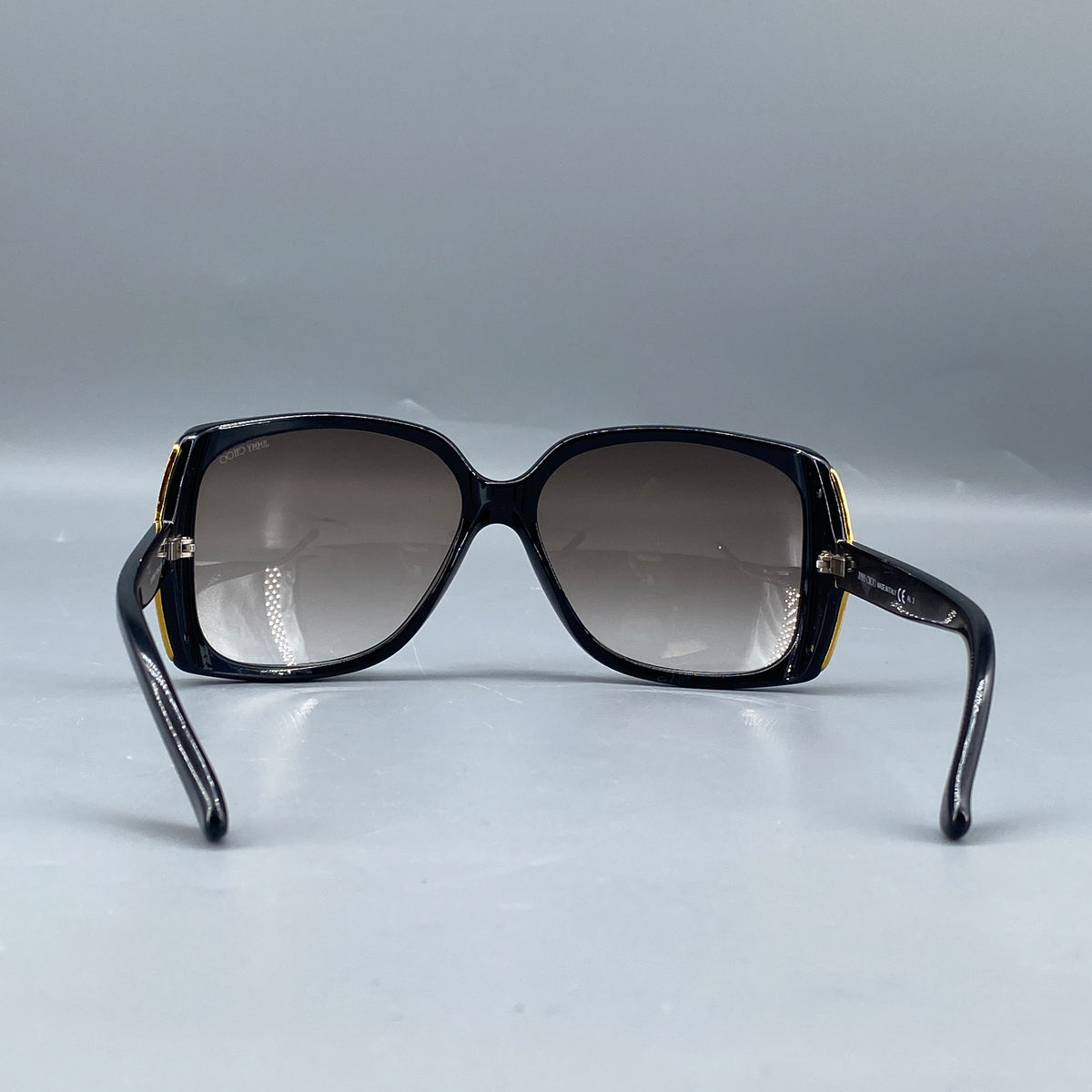 Jimmy Choo Black Square Sunglasses