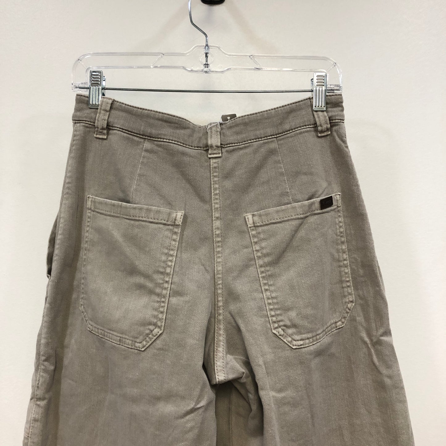 Brunello Cucinelli Grey Straight-Leg Cotton Pants Size 38