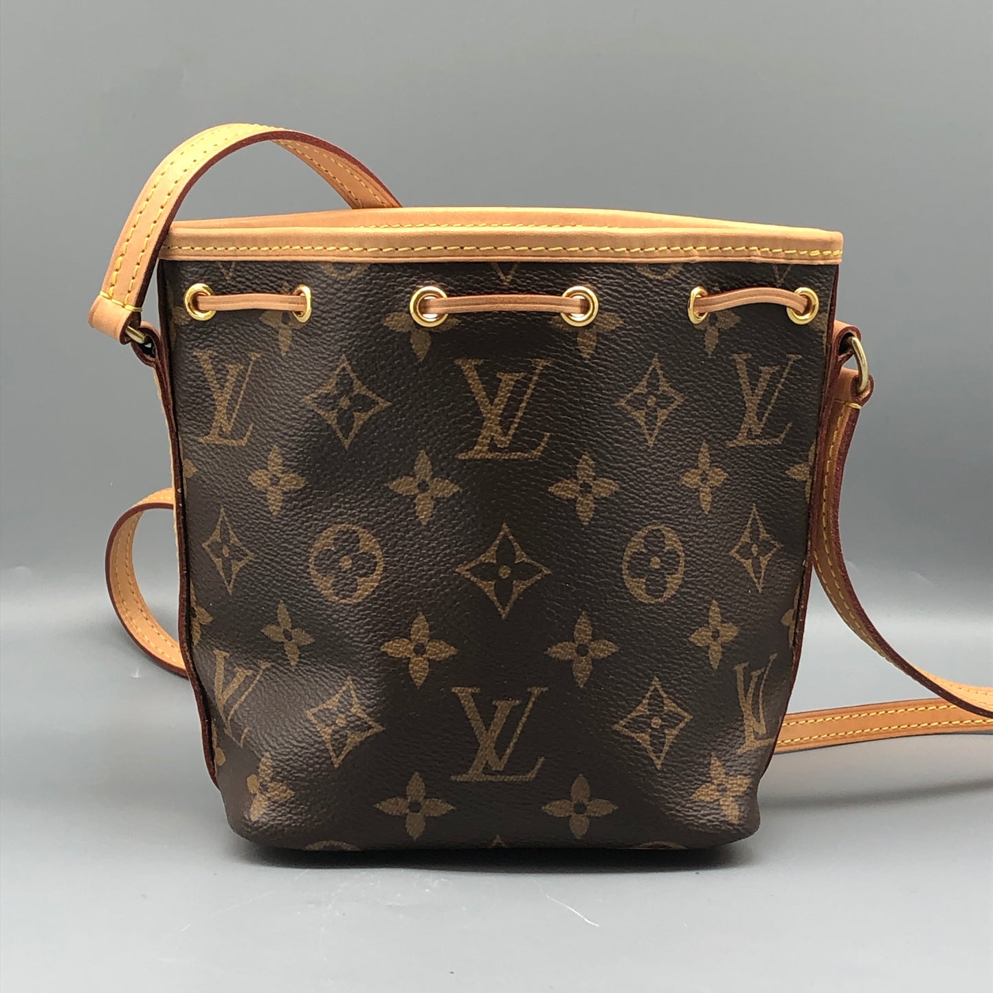 Louis Vuitton Brown Monogram Canvas Nano Noé Bag