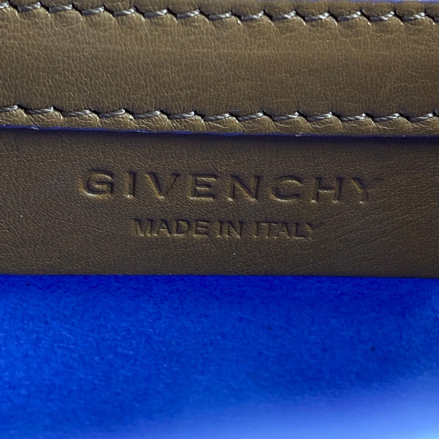 Givenchy Pandora Pure Crossbody Bag Caramel Purple White