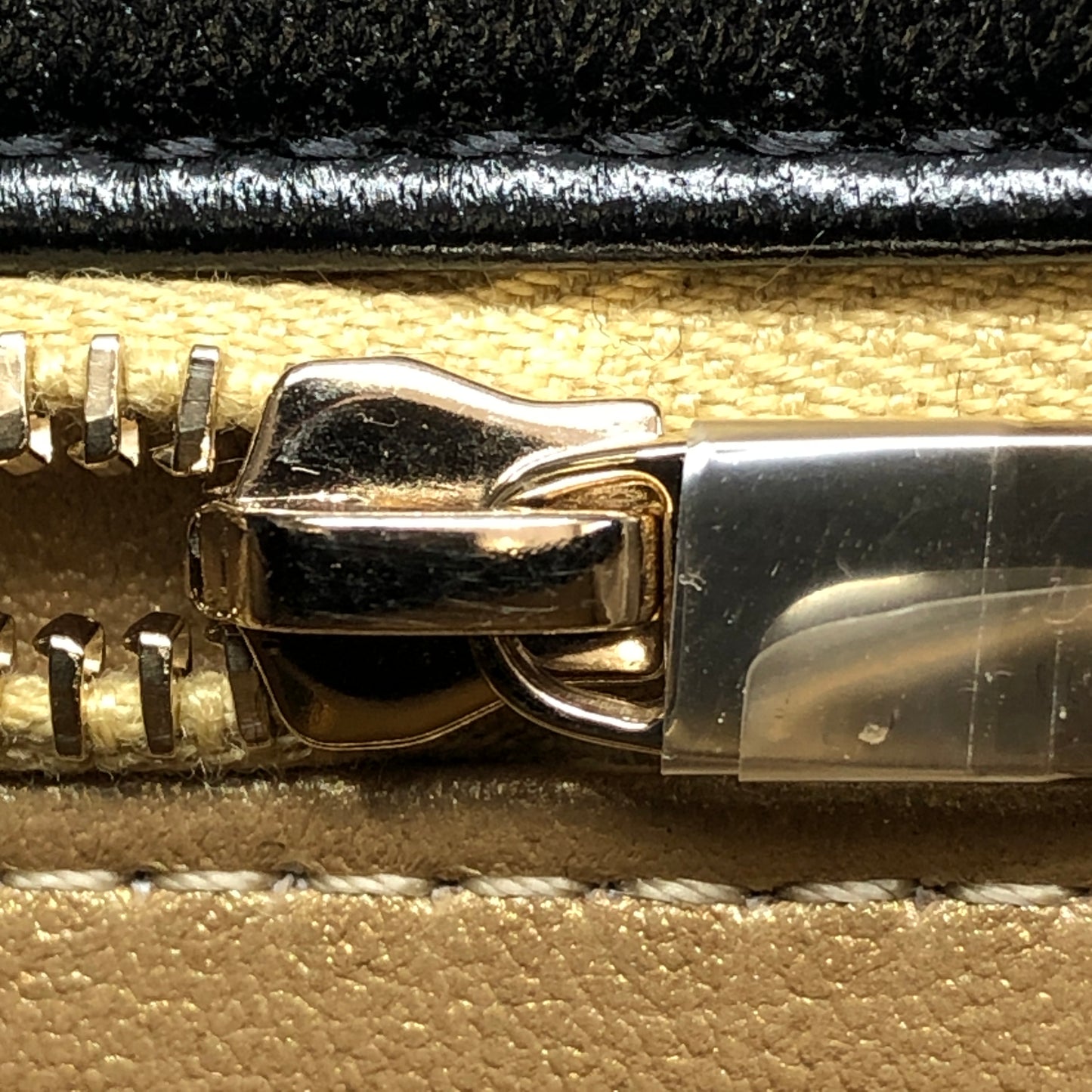 Chanel lambskin quilted mini rectangular flap bag in black with CC logo chain