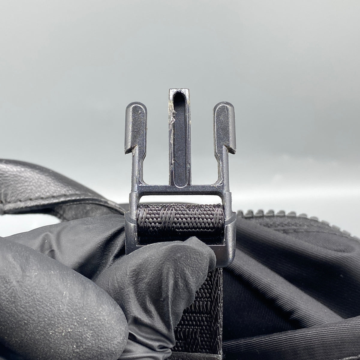 Versace Medusa Logo Mini Backpack Black Nylon