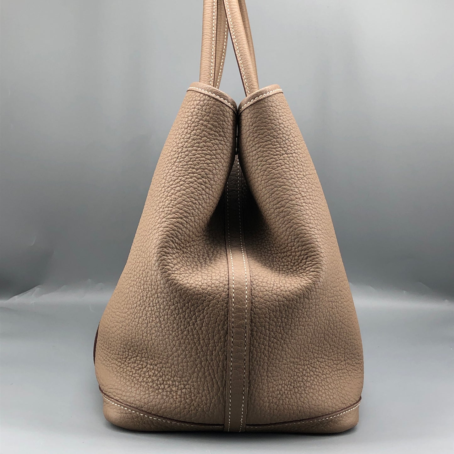 Hermes 2017 Taupe Garden Party 36 Tote Bag