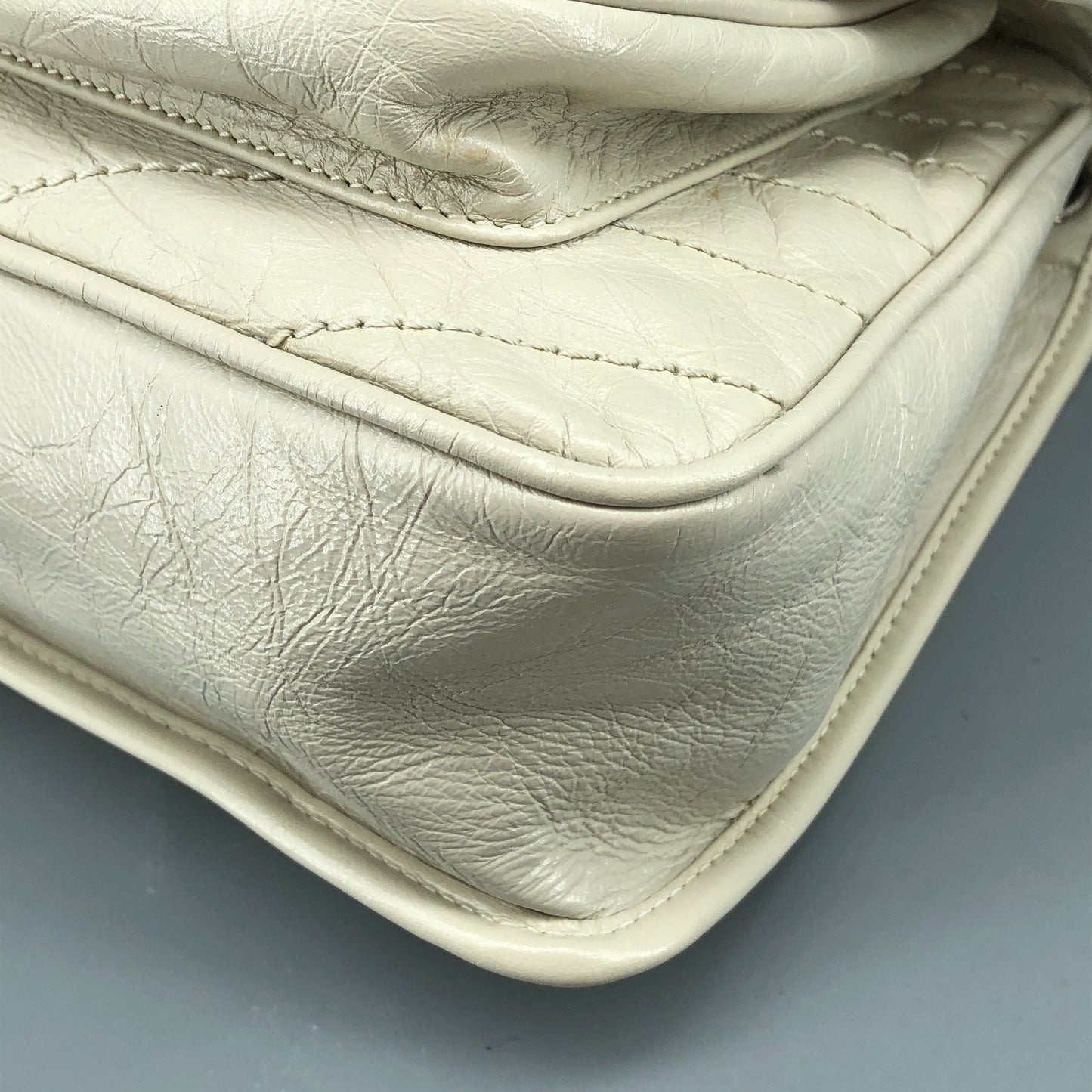 Saint Laurent Niki Medium Shoulder Bag Cream