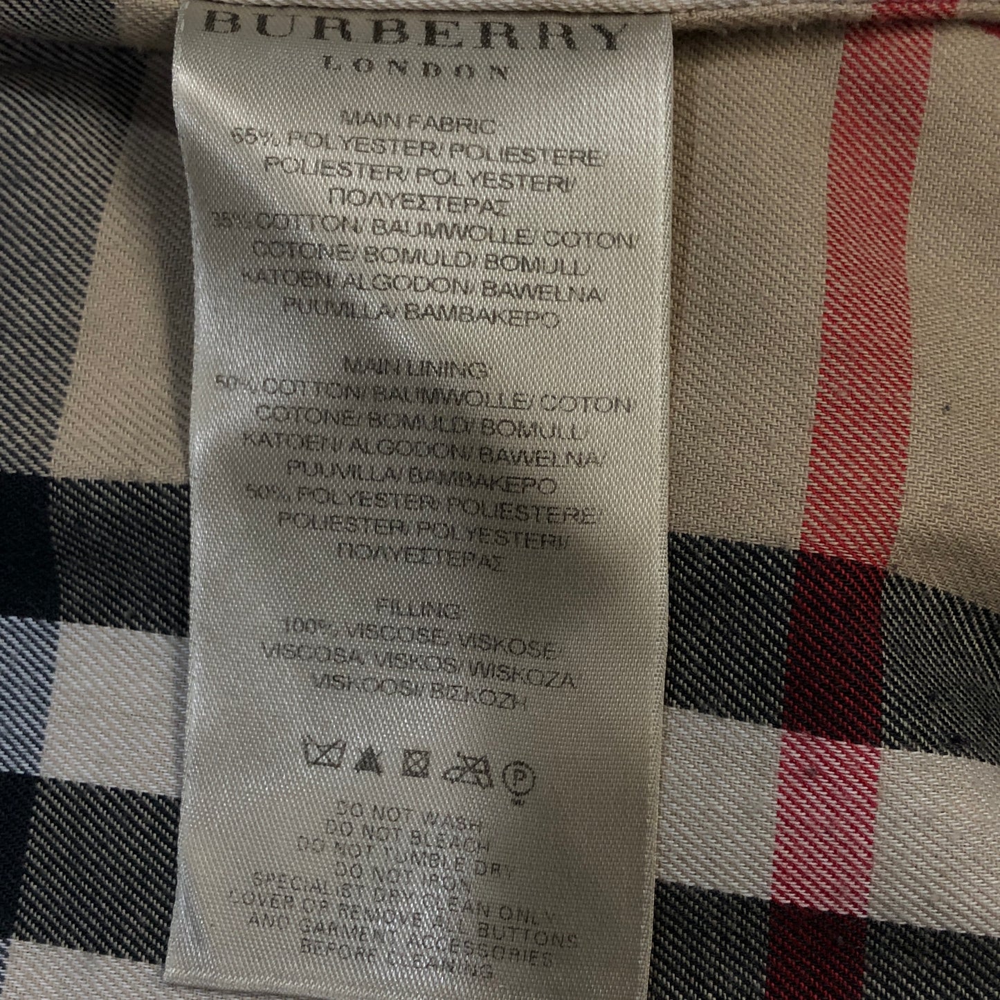 Burberry Black Double Breasted Trench Coat US Size 12