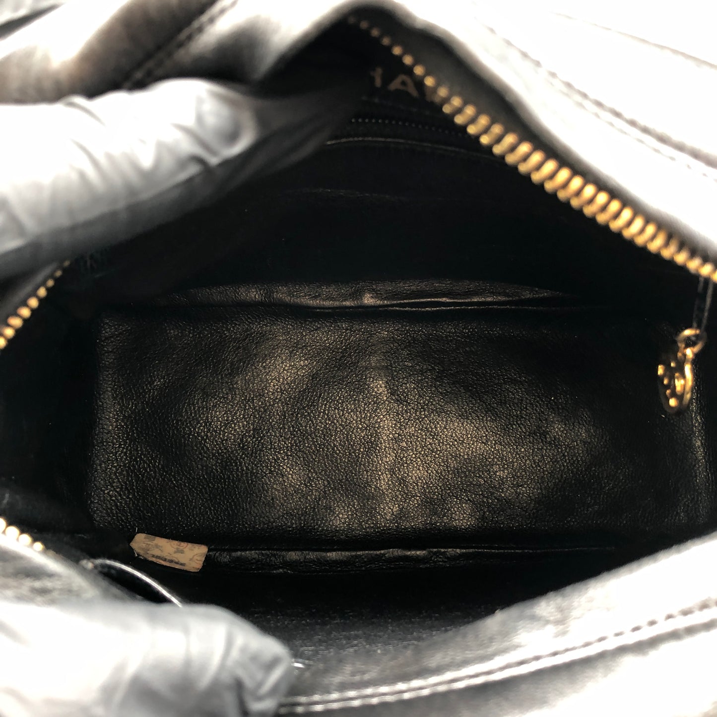 Chanel Black Quilted Leather Camera Bag