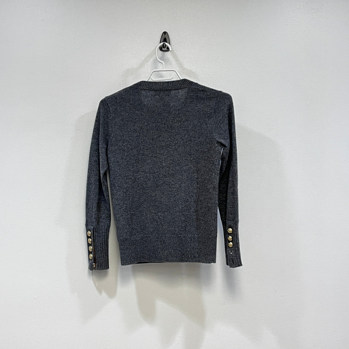 Burberry Grey Knit Sweater Size XS