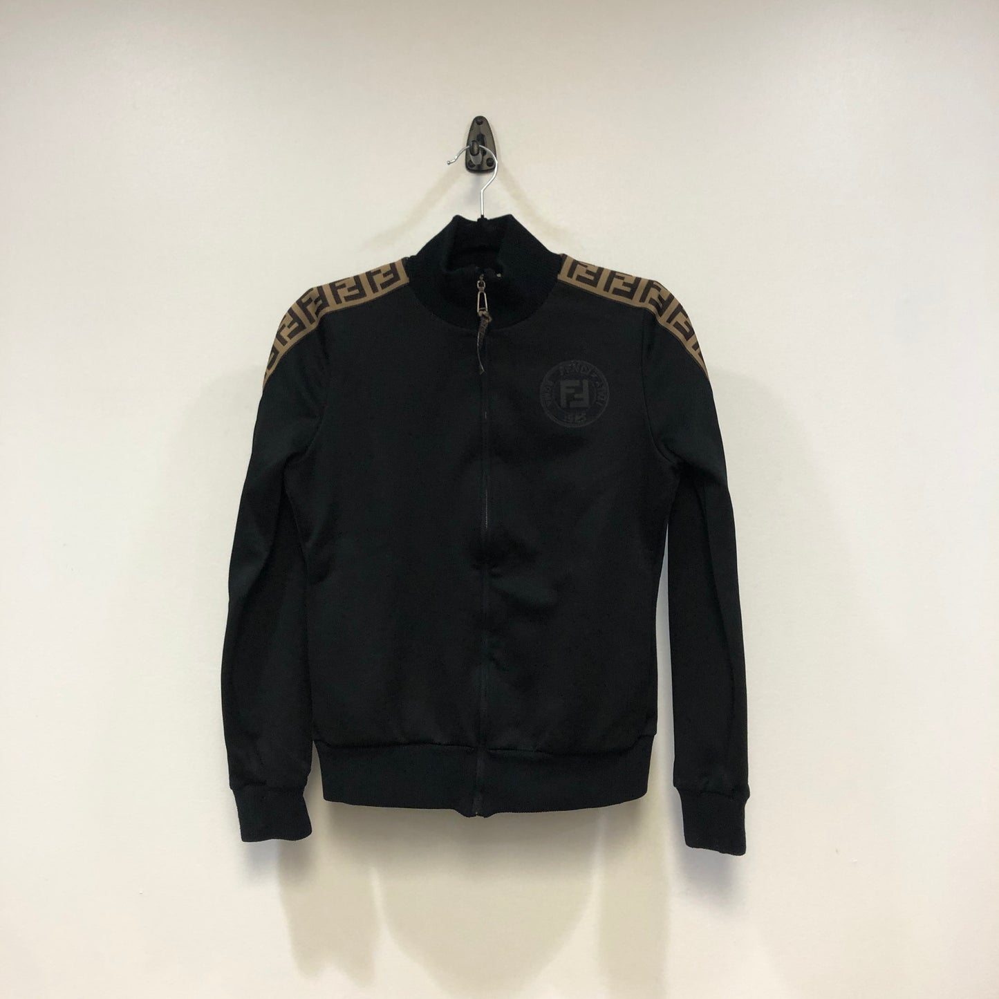 Fendi Black FF Trim Tracksuit Set
