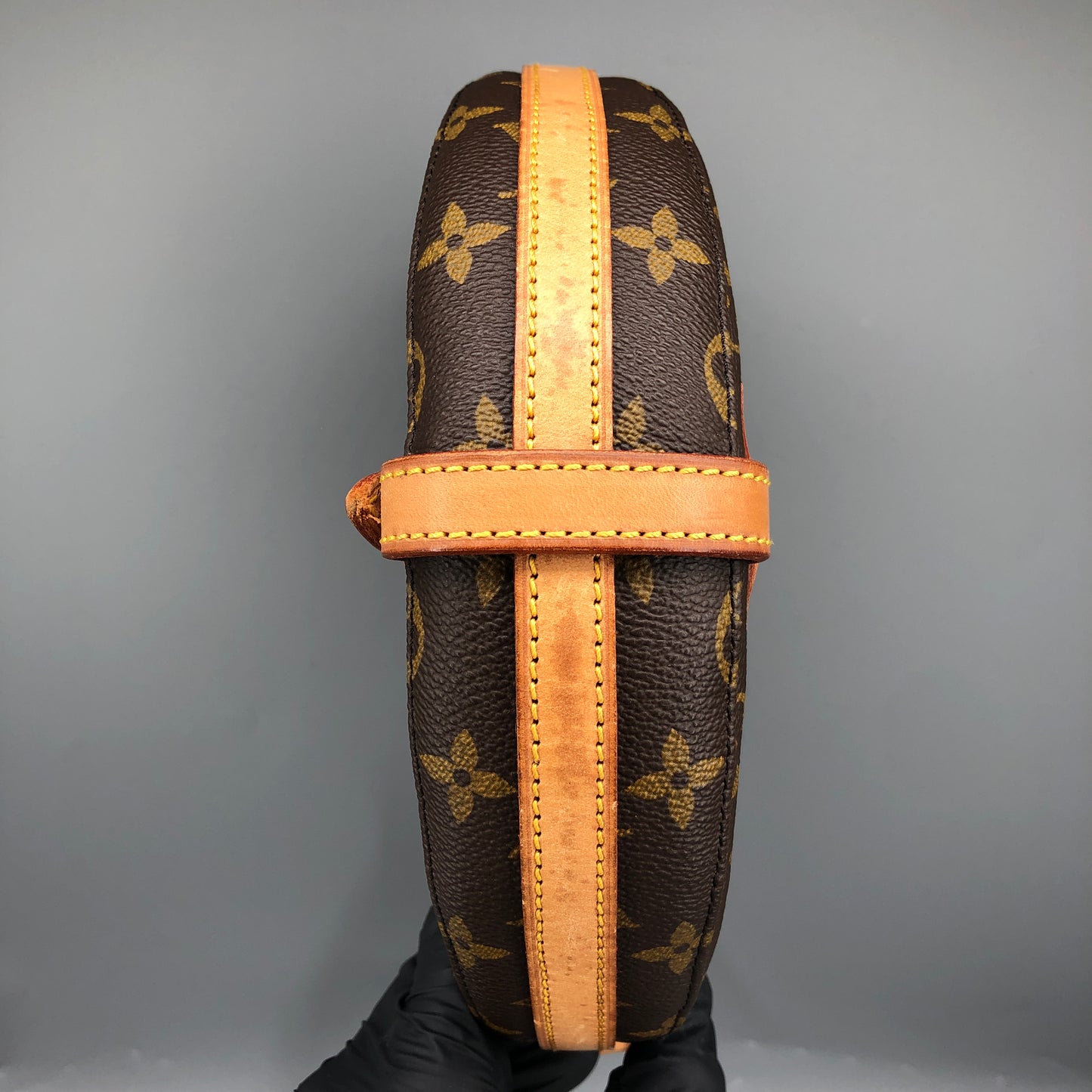 Louis Vuitton Vintage Monogram Chantilly Crossbody Bag Brown