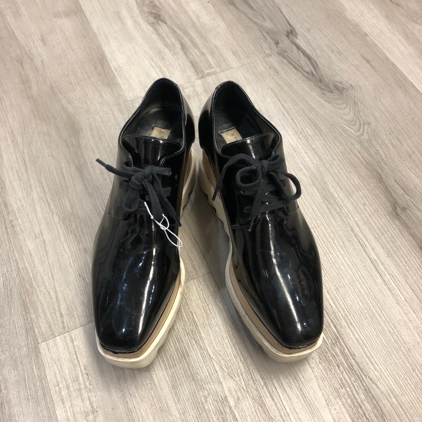 Stella McCartney Women's Elyse Platform Oxford Shoes 36 Black