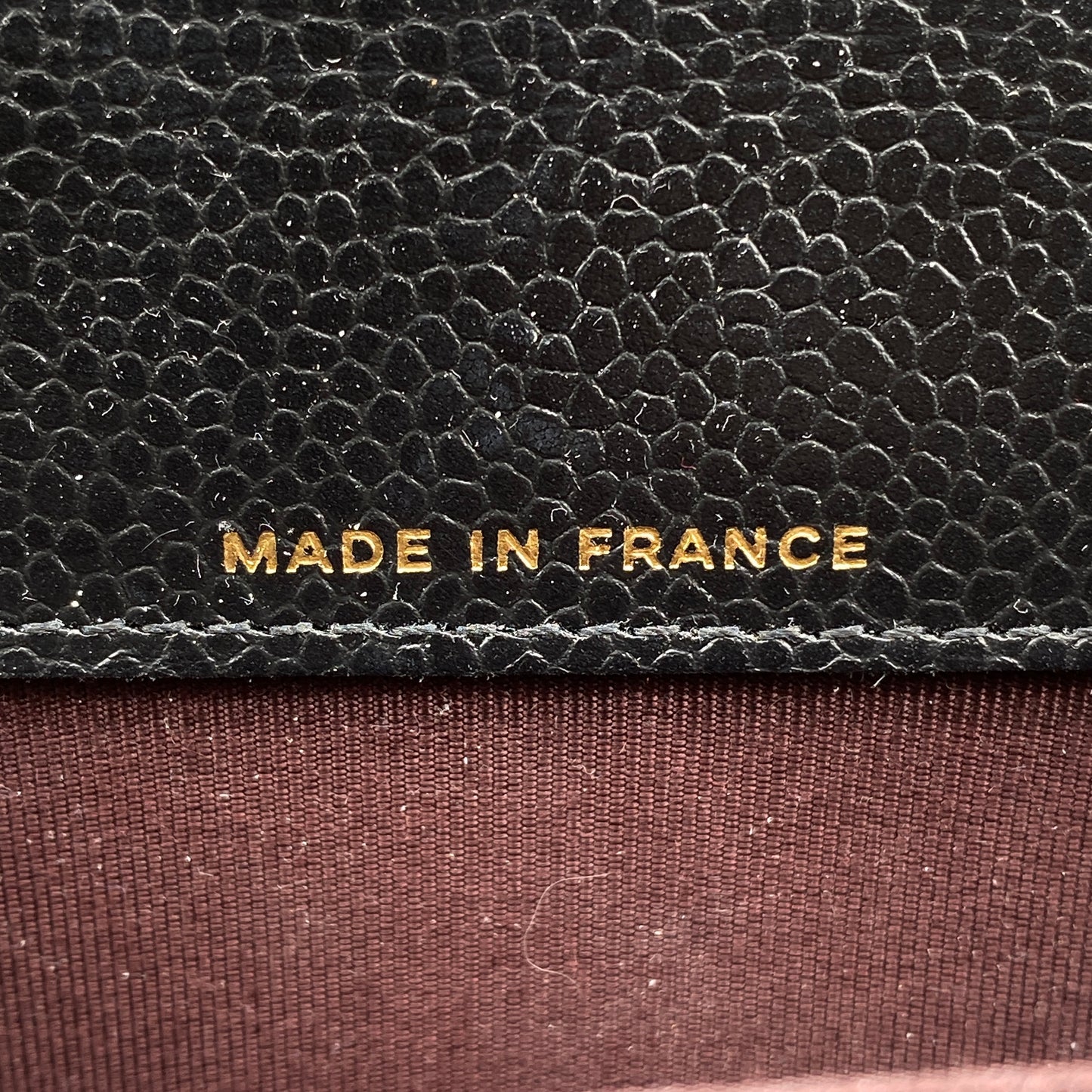 Chanel Black Caviar Quilted Leather Flap Card Wallet