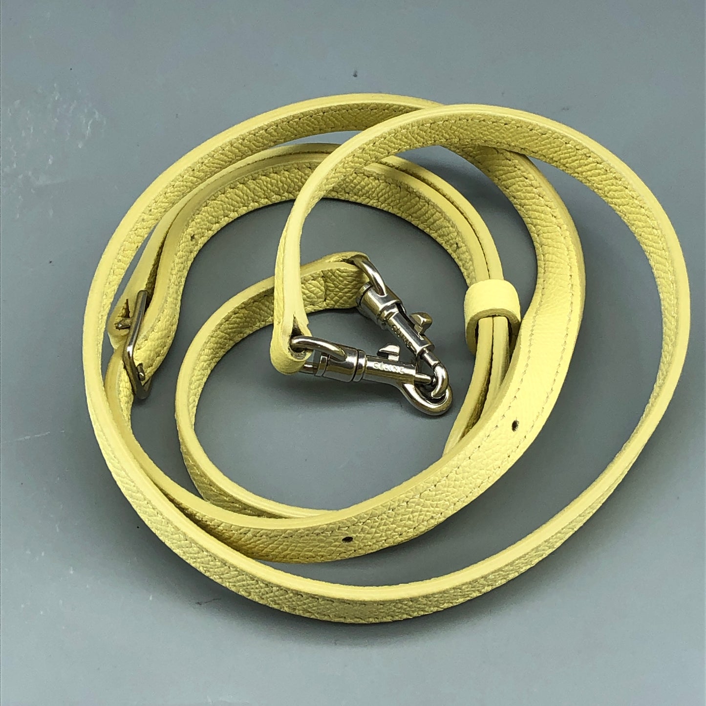 Celine Nano Belt Bag Leather Handbag Light Yellow