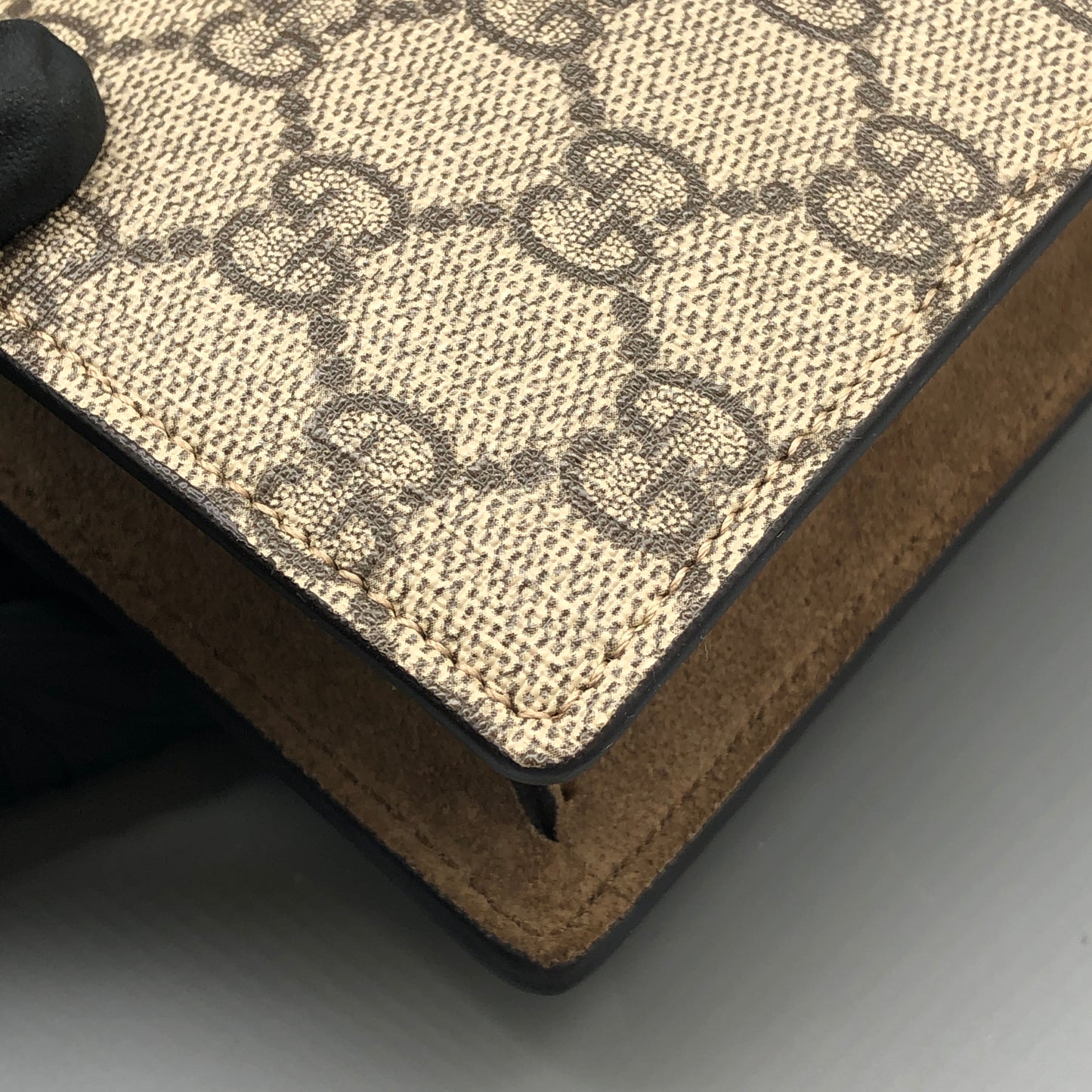 Gucci Dionysus GG Supreme Chain Bag Beige