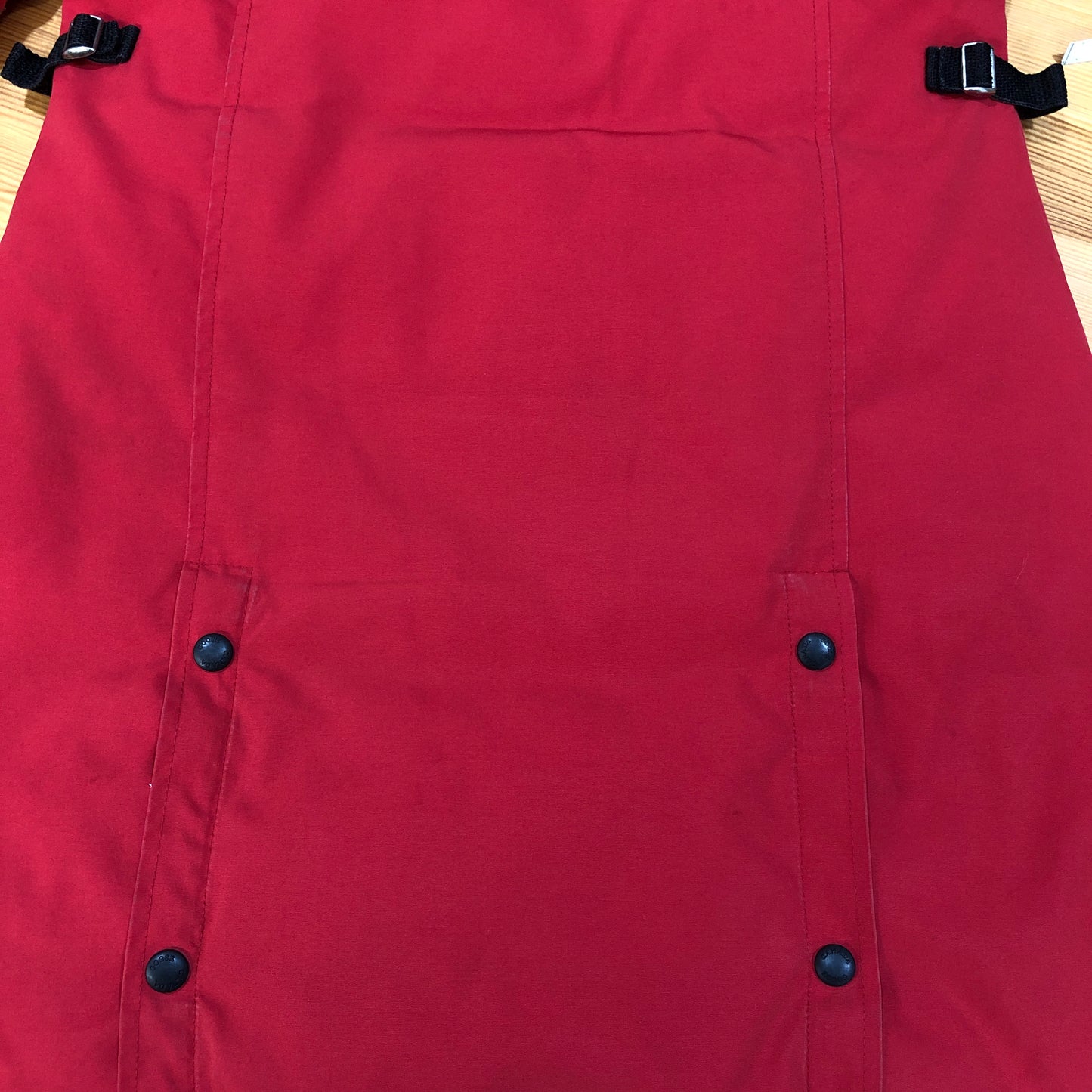 Canada Goose Red Fur Trim Hooded Parka Size XS