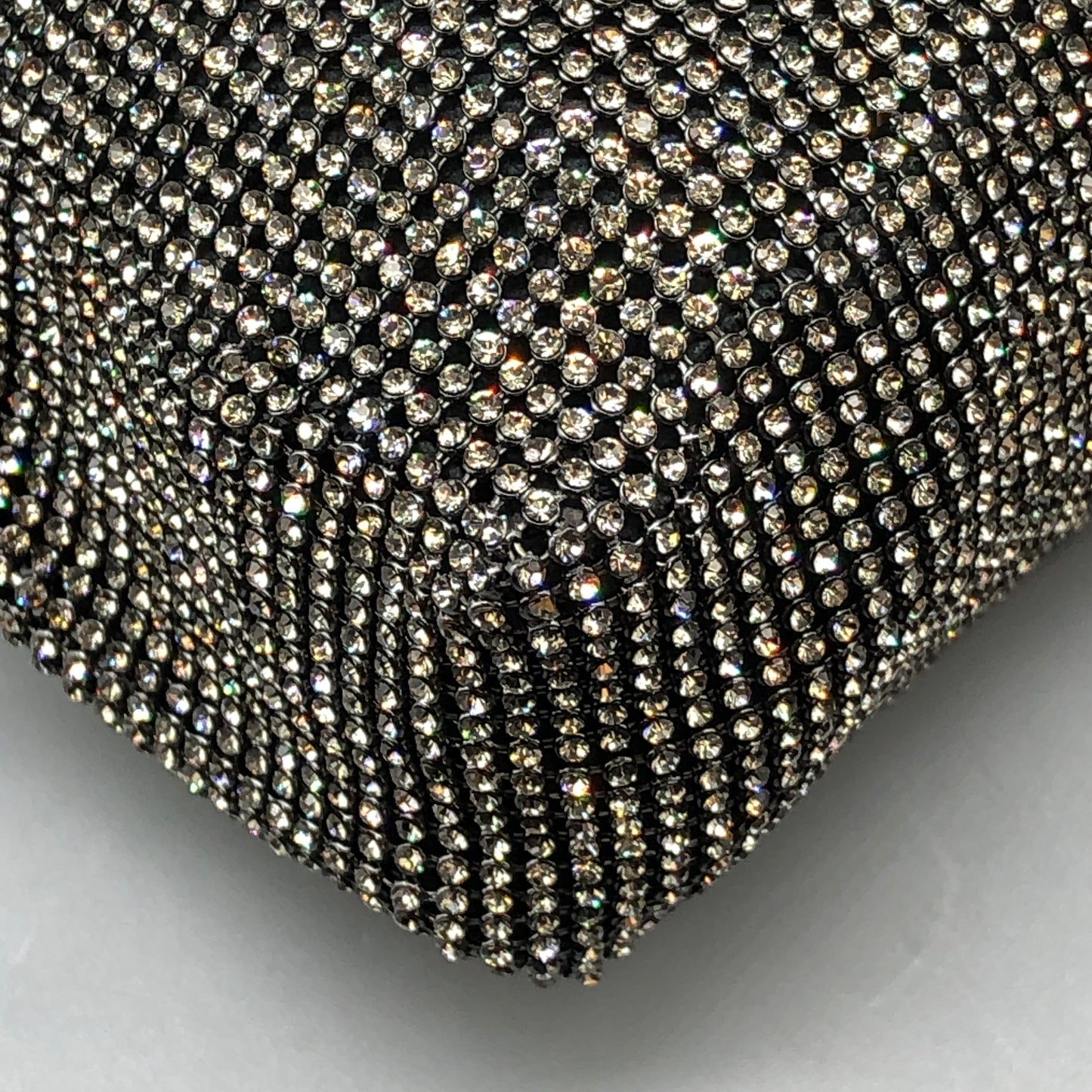 Alexanderwang Crystal Mesh Mini Hobo Bag