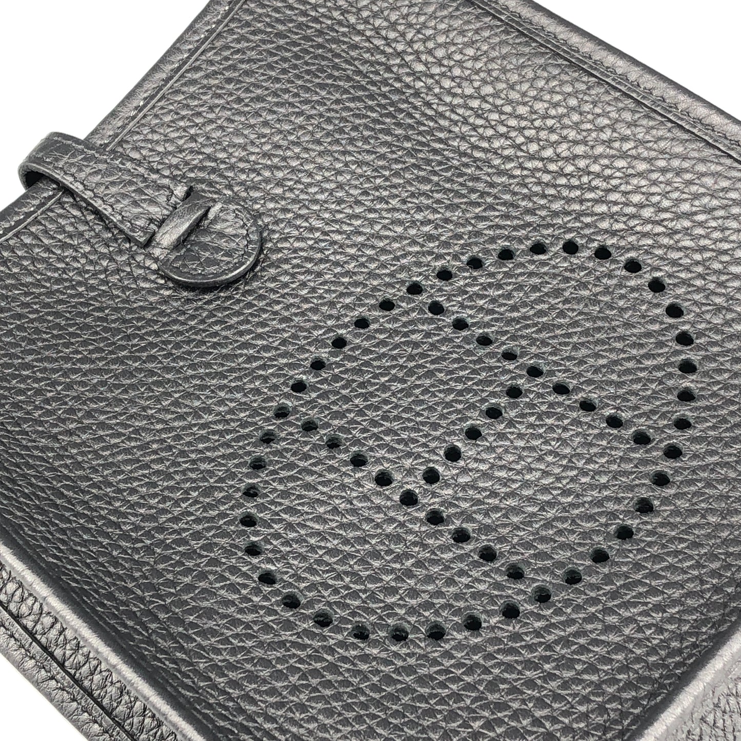 Hermes 2018 Evelyne TPM Black Crossbody Bag