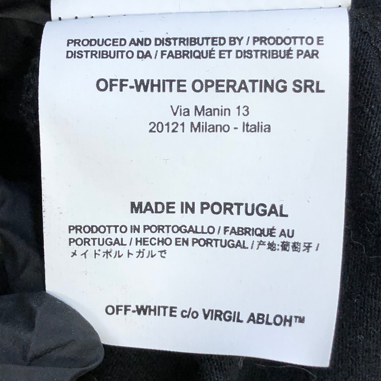 Off‑white Black Short Sleeve Graphic T‑Shirt Size S