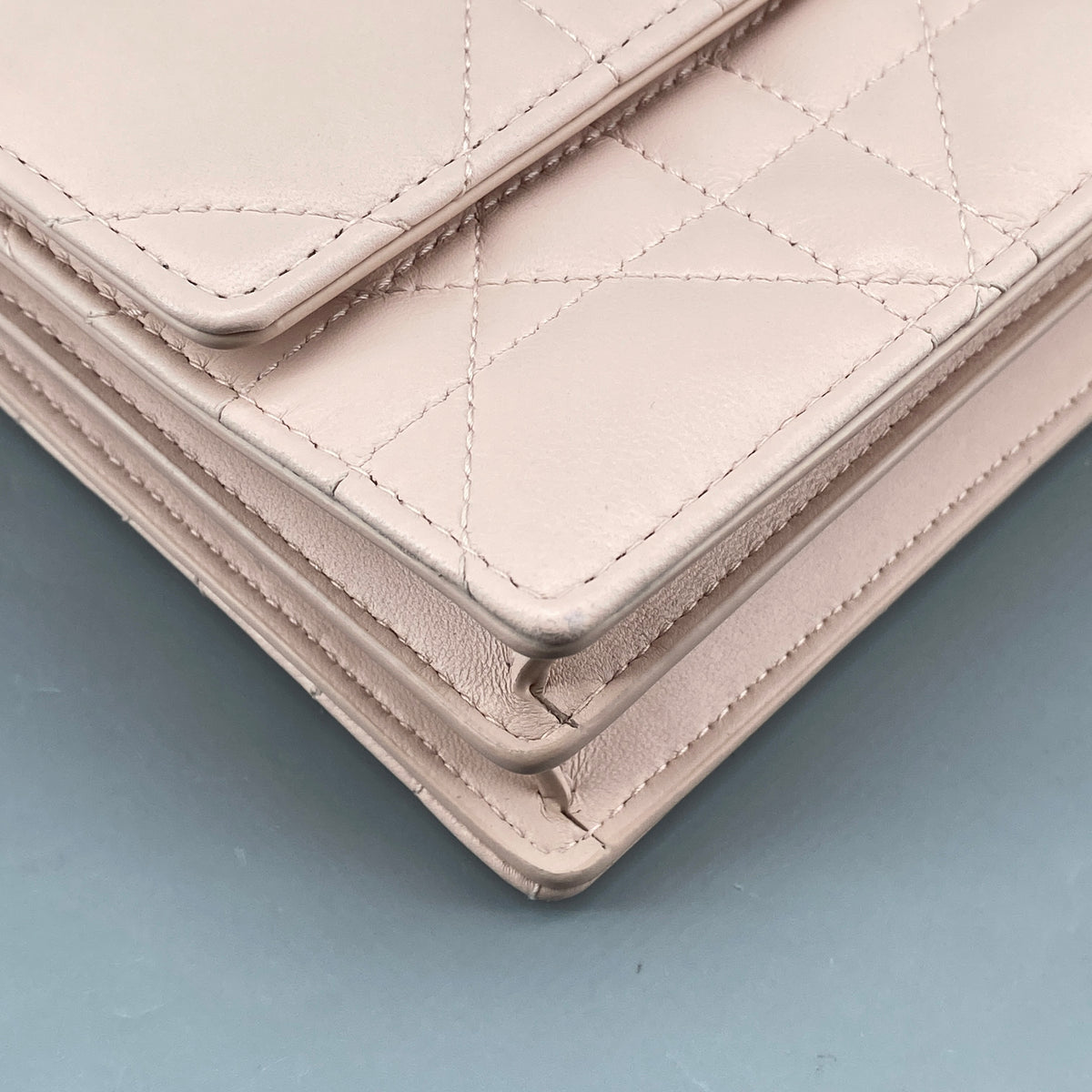 Christian Dior Miss Caro Mini Bag Powder Pink Lambskin