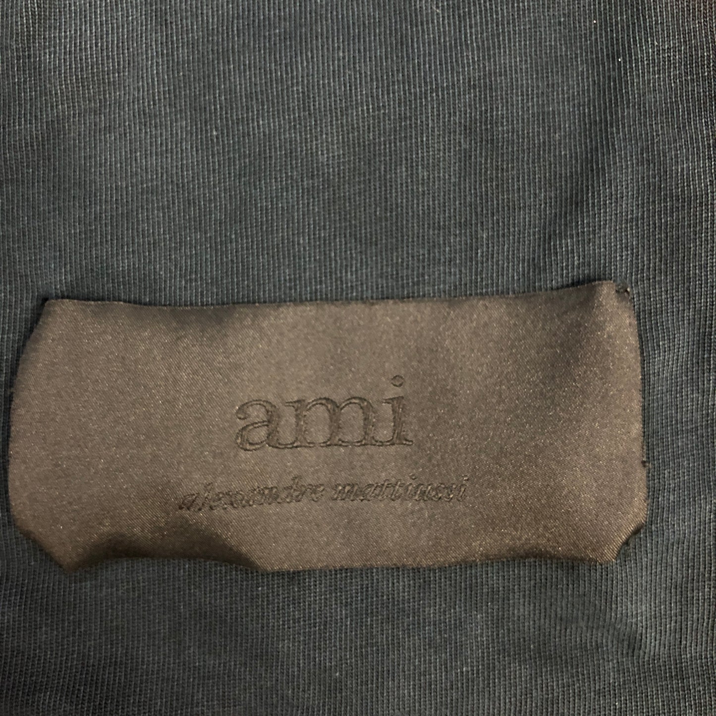 Ami Black Oversized Short Sleeve T-Shirt Size XL