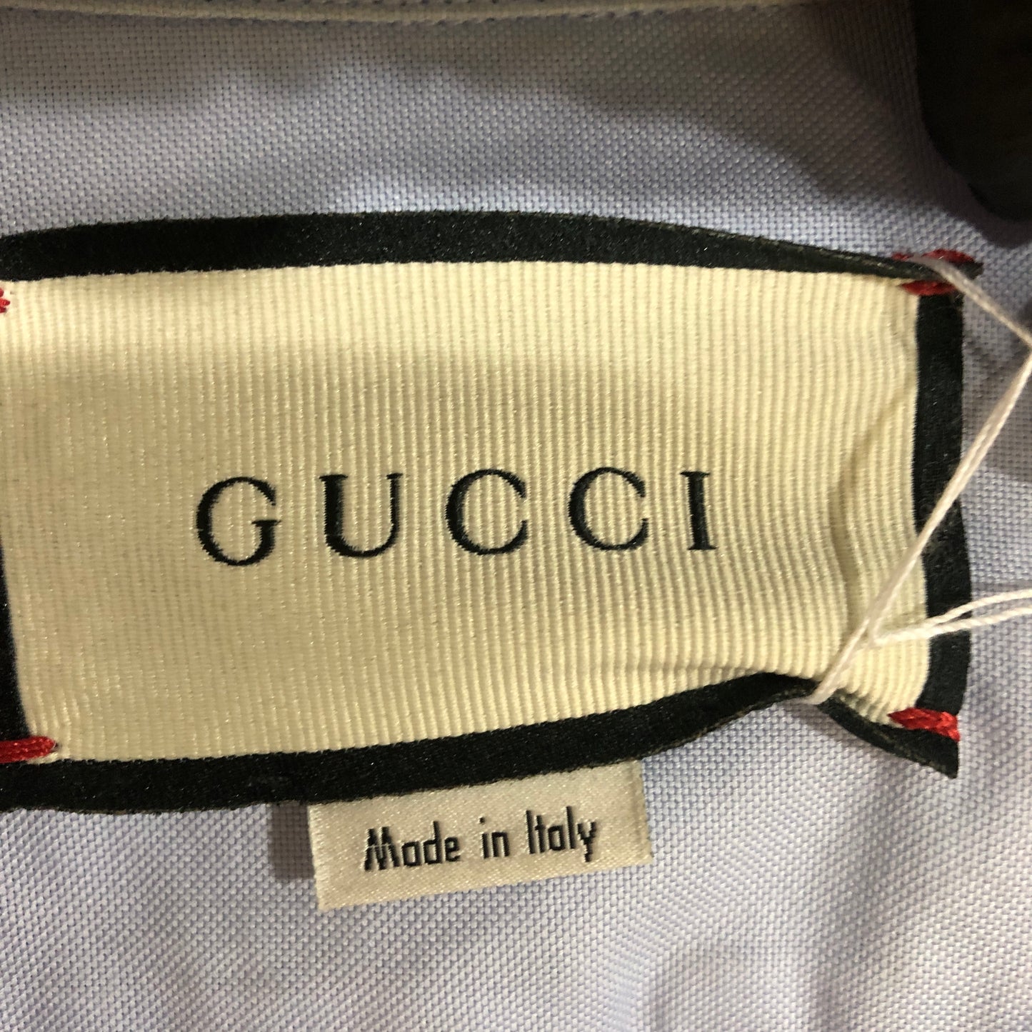 Gucci Tiger Head Print Bowling Shirt Size 48 Light Lavender