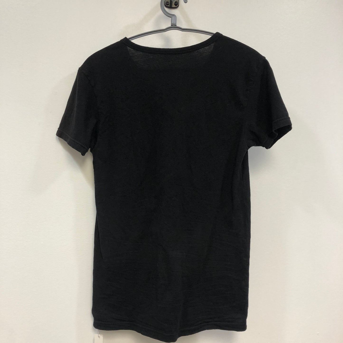Emporio Armani Black V-Neck Logo T-Shirt Size S