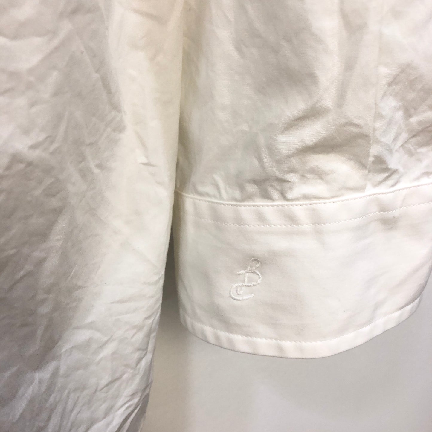 Balenciaga White Oversized Button-Down Shirt Size 34
