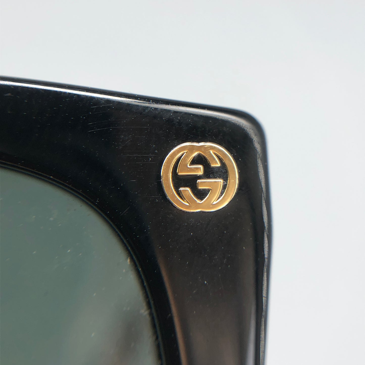 Gucci Square Black Sunglasses 140mm