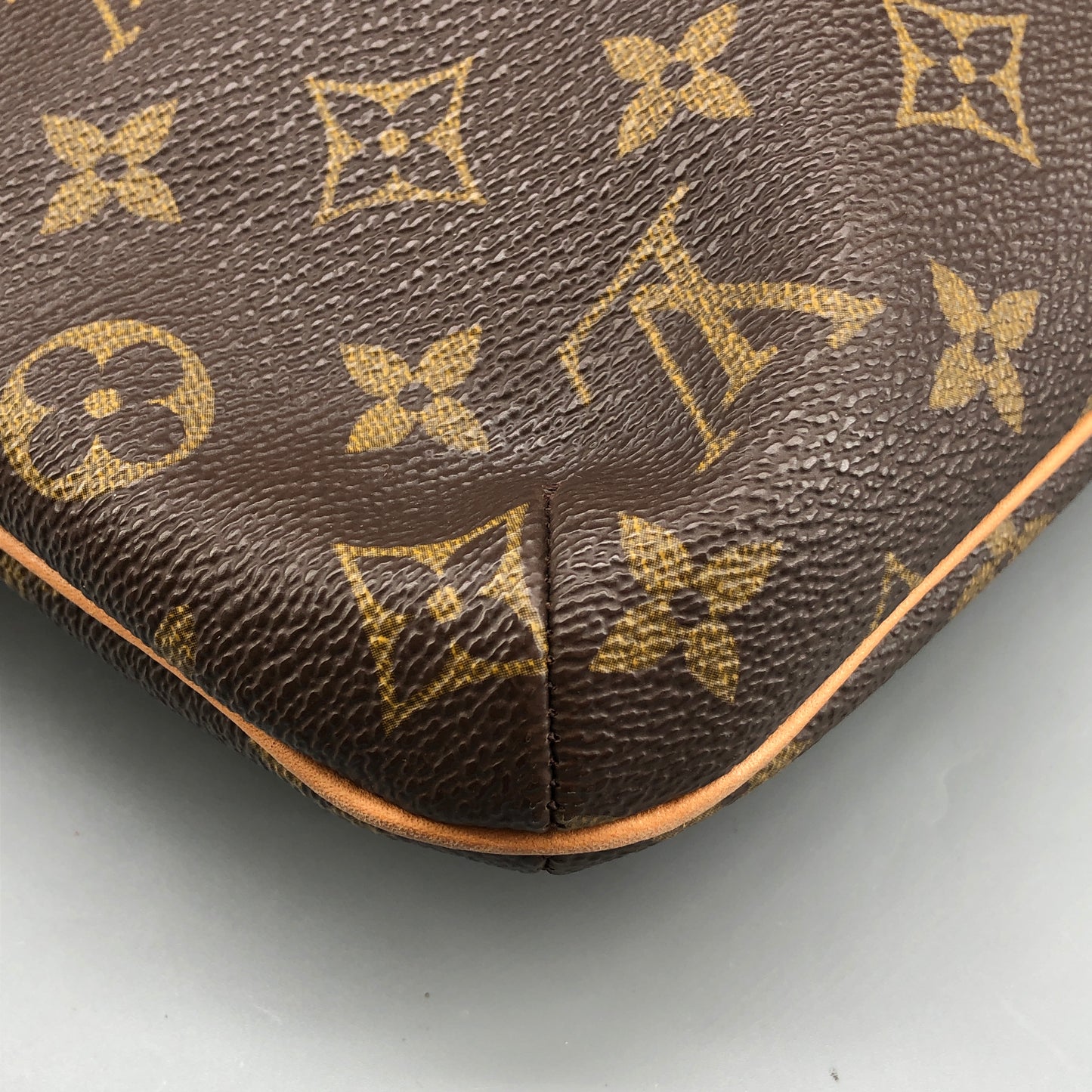 Louis Vuitton Monogram Musette Tango Crossbody Bag Brown