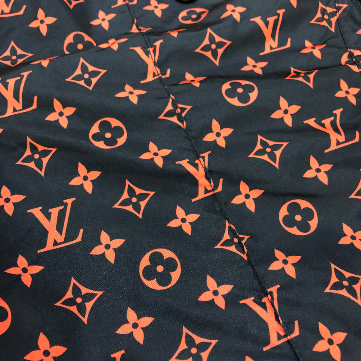 Louis Vuitton black & red LV monogram Jogger Pants size 38