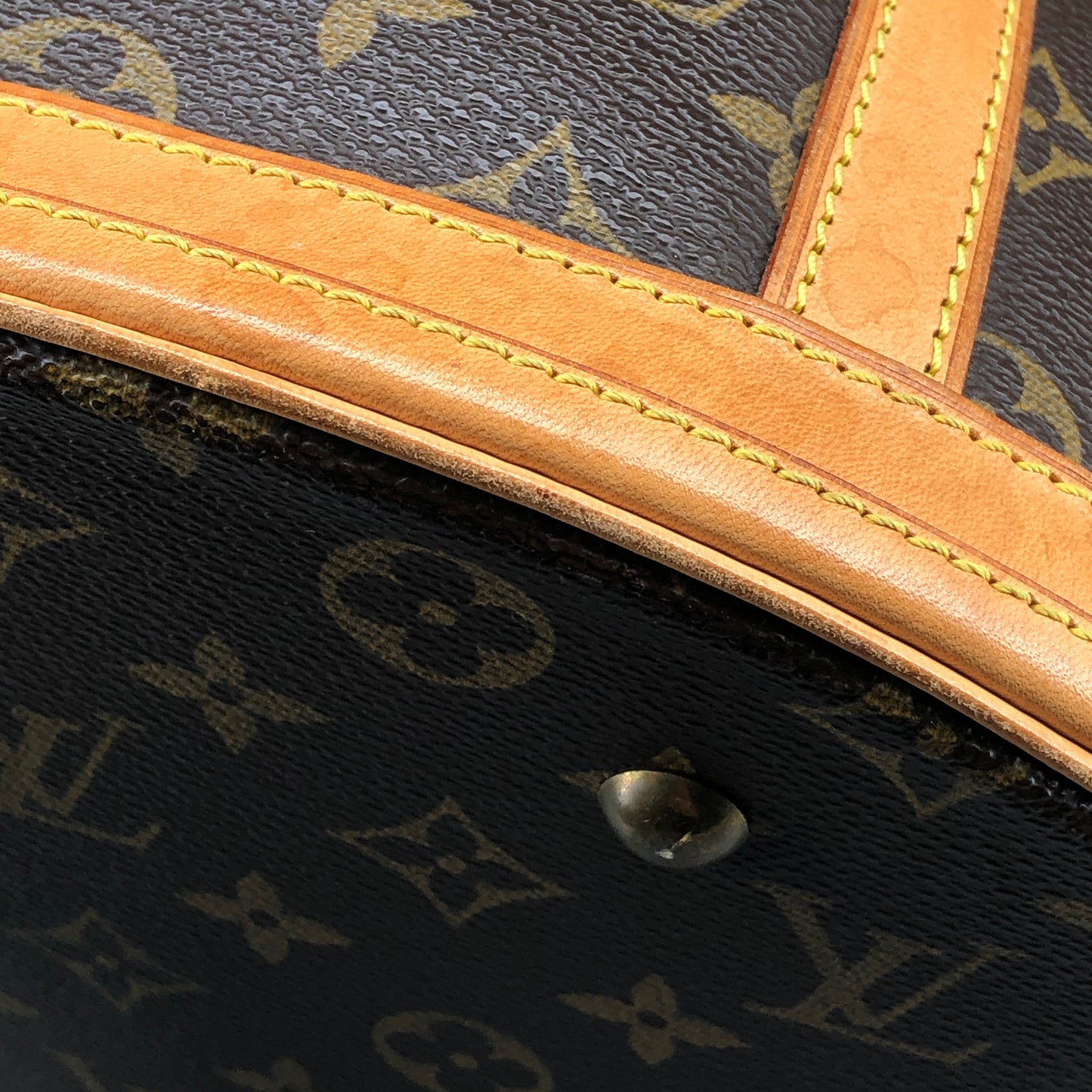 Louis Vuitton Brown Monogram Bucket Bag