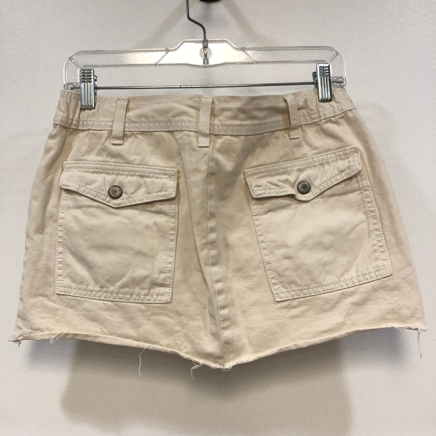 J. Galt Beige Cargo Mini Skirt Size S