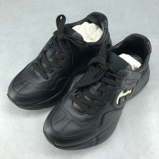 Gucci Interlocking G Sneakers Size 35 Black