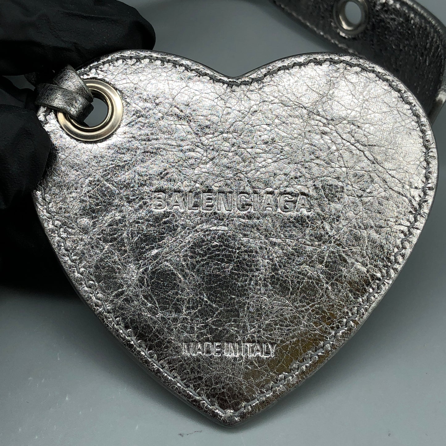 Balenciaga Le Cagole XS Shoulder Bag Silver