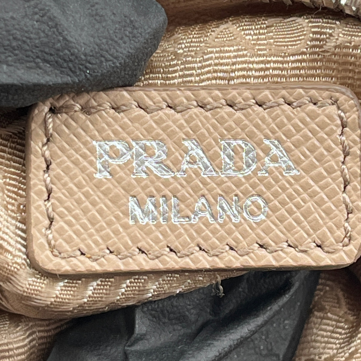 Prada Light brown Re-Edition 2005 Crossbody Bag