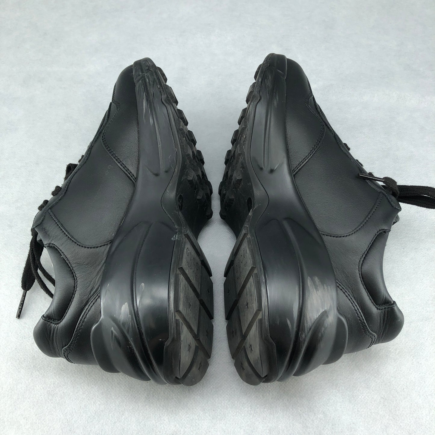 Gucci Interlocking G Sneakers Size 35 Black