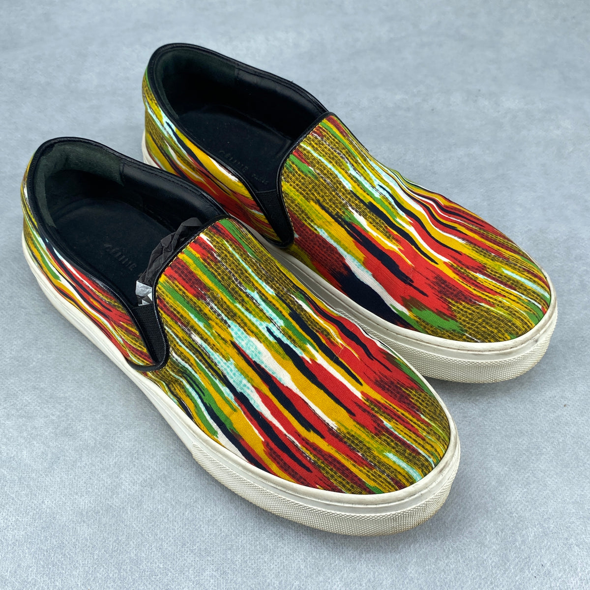 Celine Multicolor Printed Slip‑On Women's Shoes Size 35.5