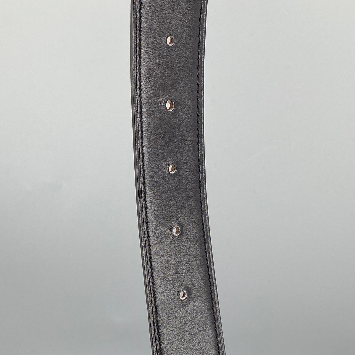 Hermes H Buckle Leather Belt 85cm tan