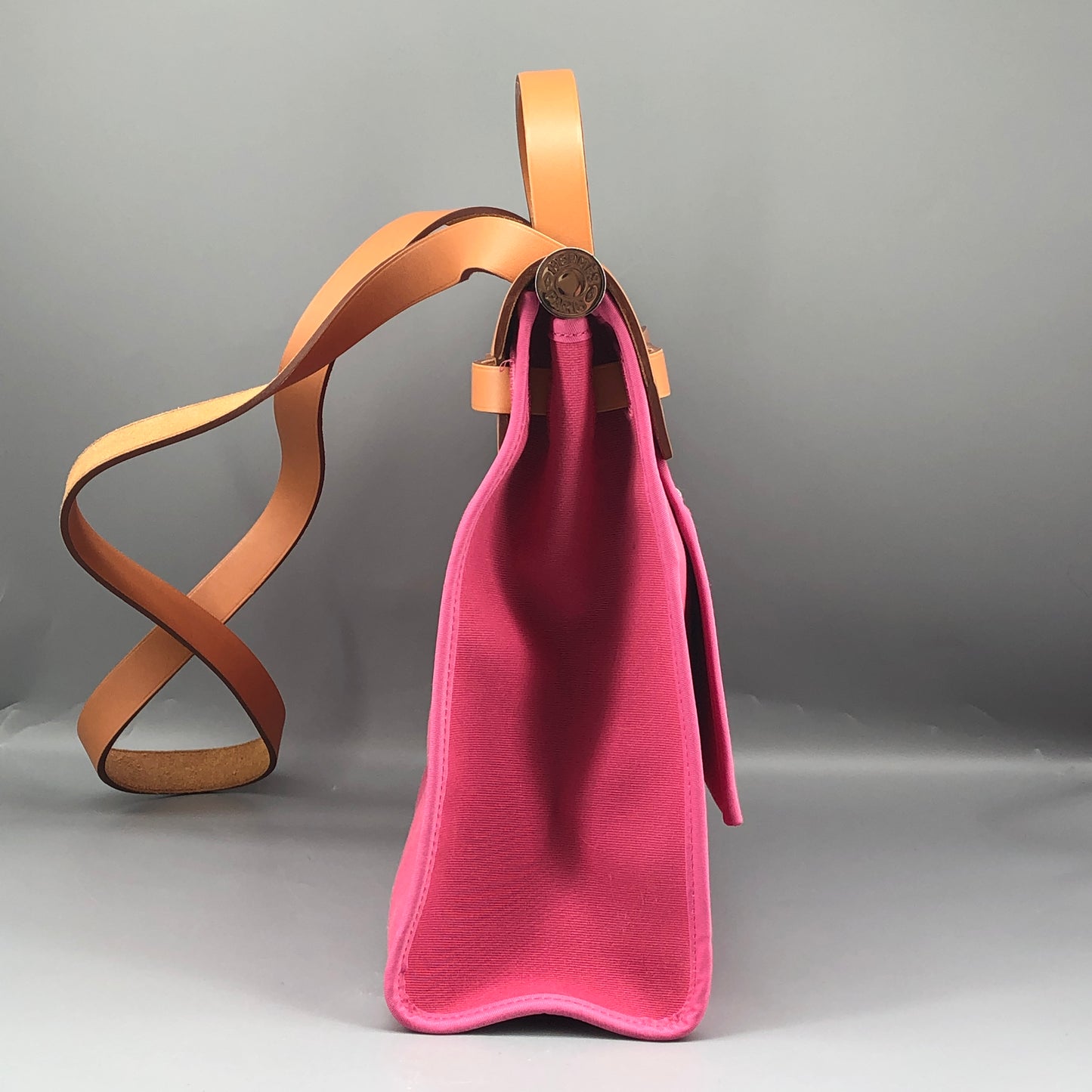 Hermes 2011 Pink Canvas Herbag 31  Shoulder Bag