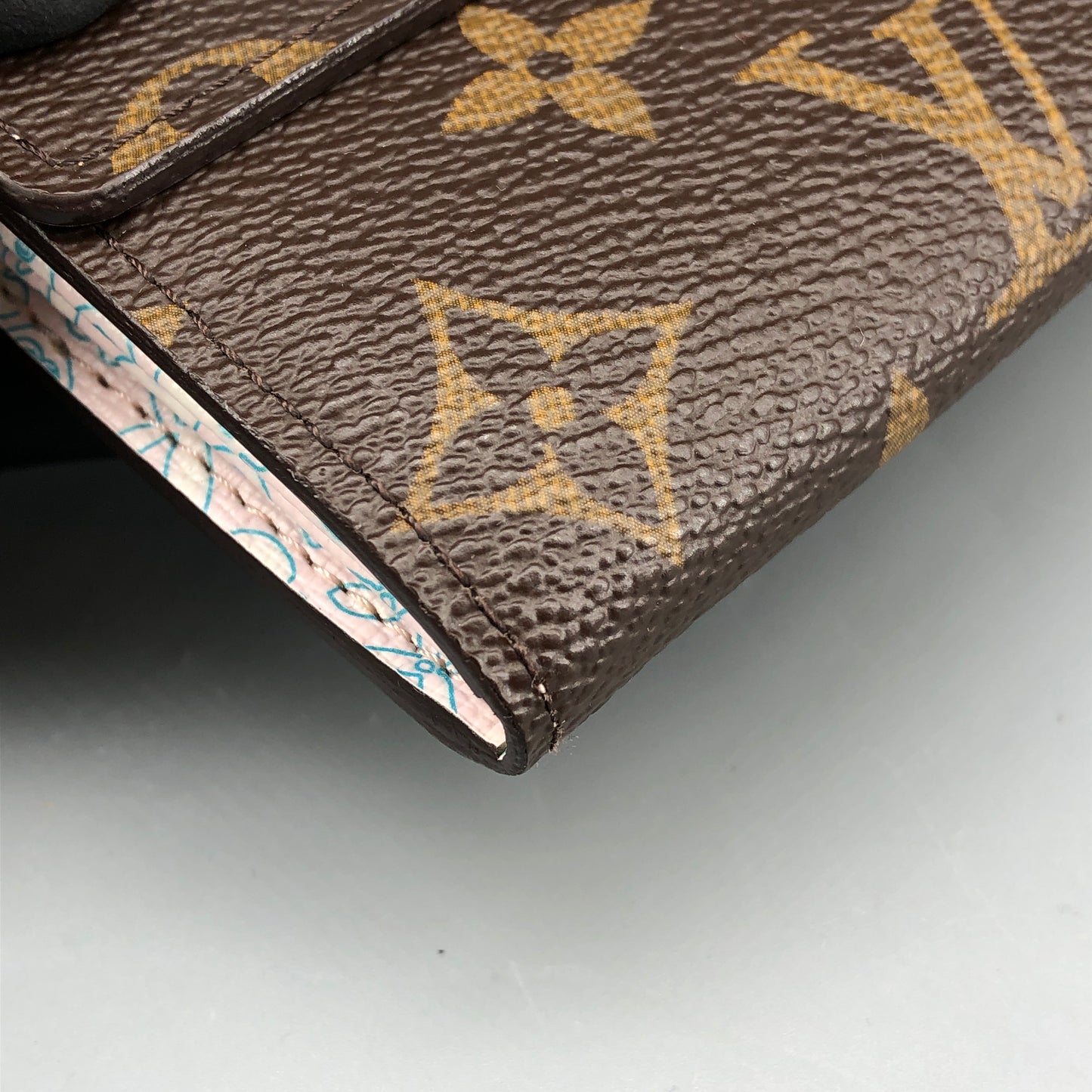 Louis Vuitton Monogram Sarah Wallet Brown