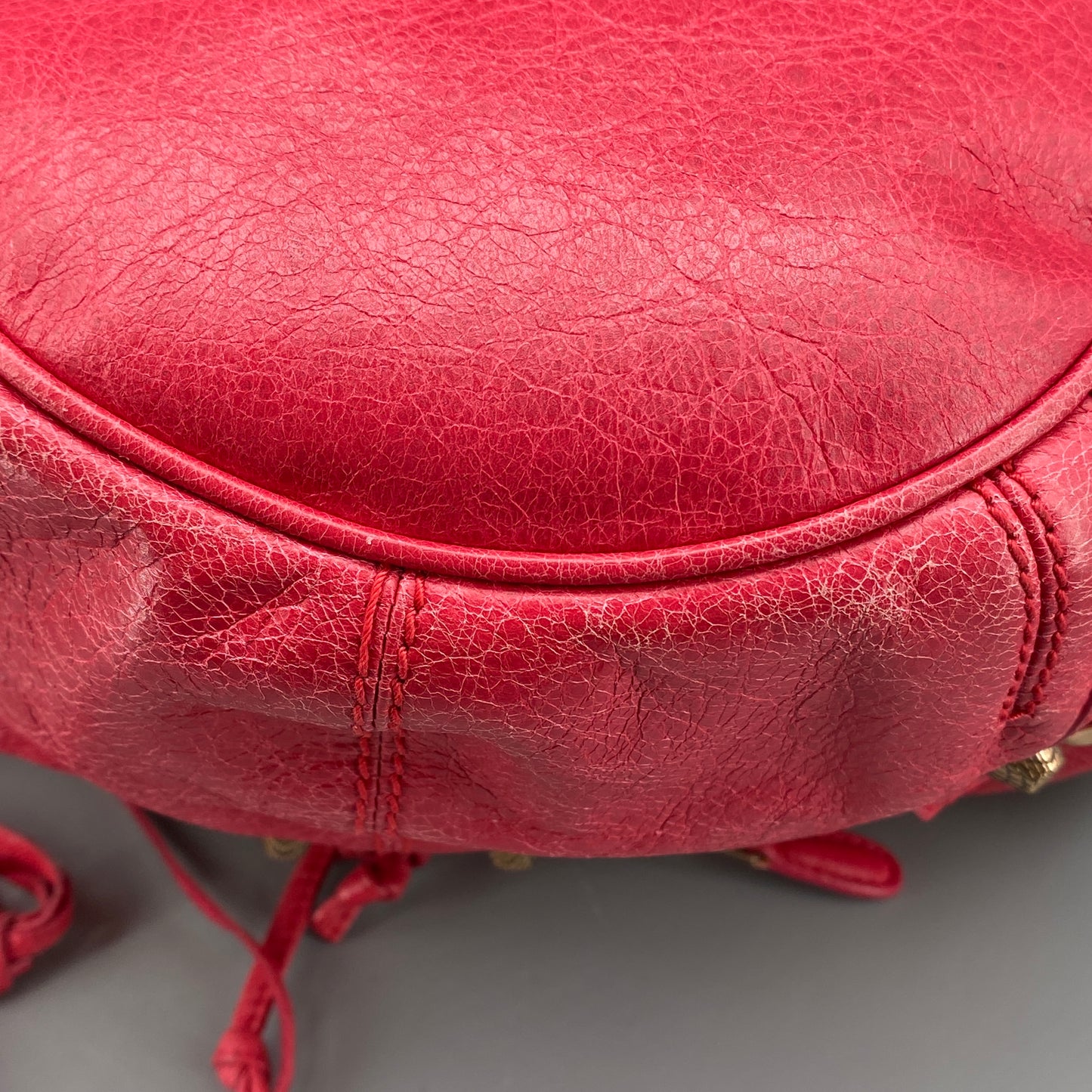 Balenciaga Giant Pompon Bag Pink