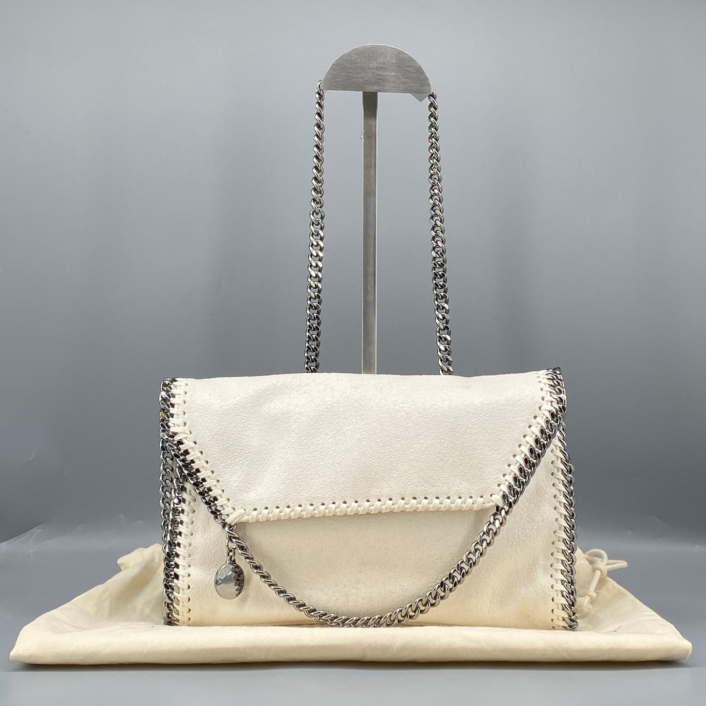 Stella McCartney Cream Falabella Crossbody Bag