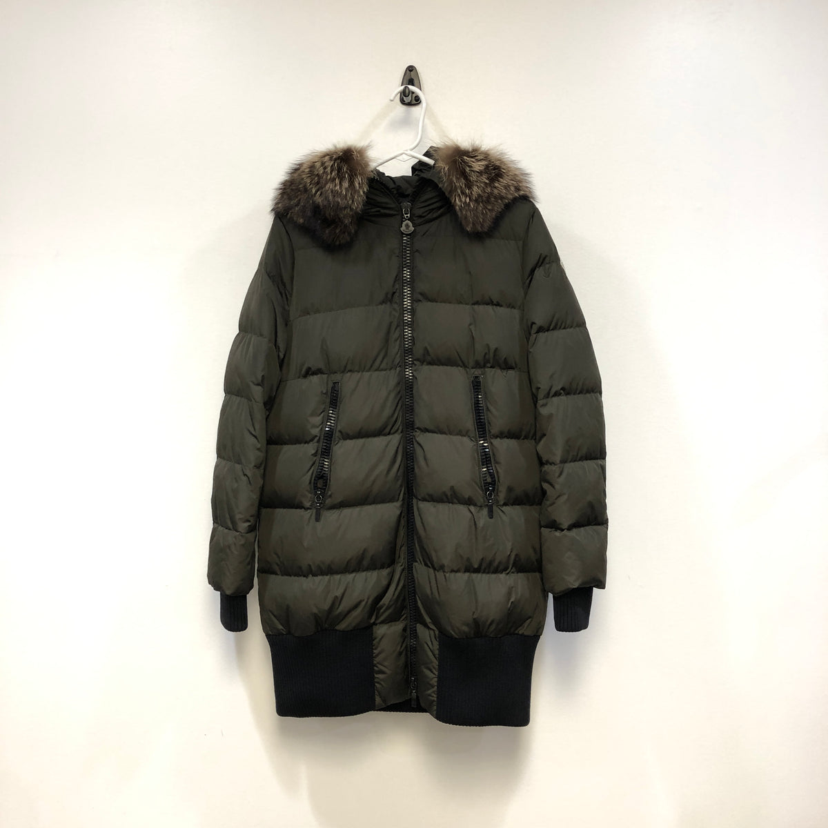 Moncler Oliver Green Down Coat size 1