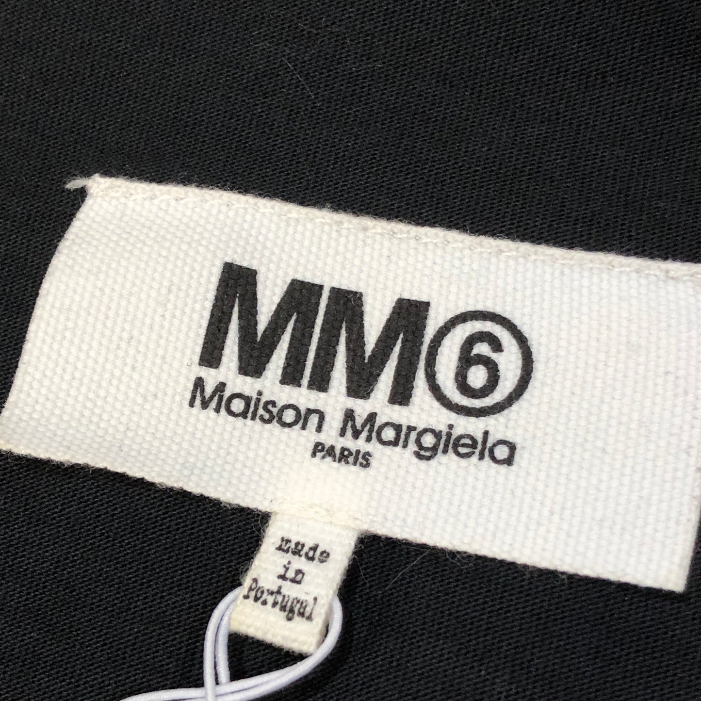 Maison Margiela Black Ruched Long Sleeve Blouse Size XS