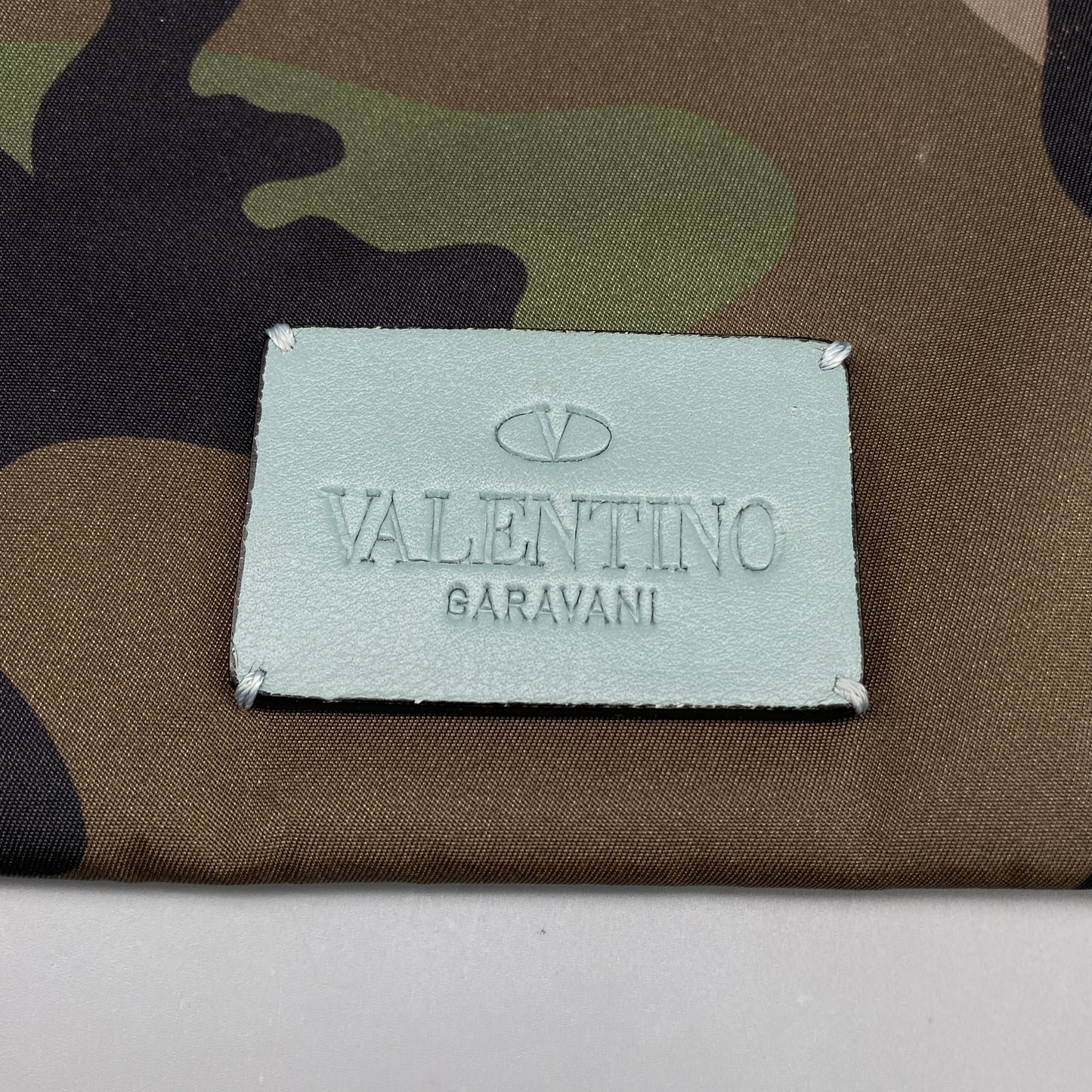 Valentino Camo Clutch Pouch Bag